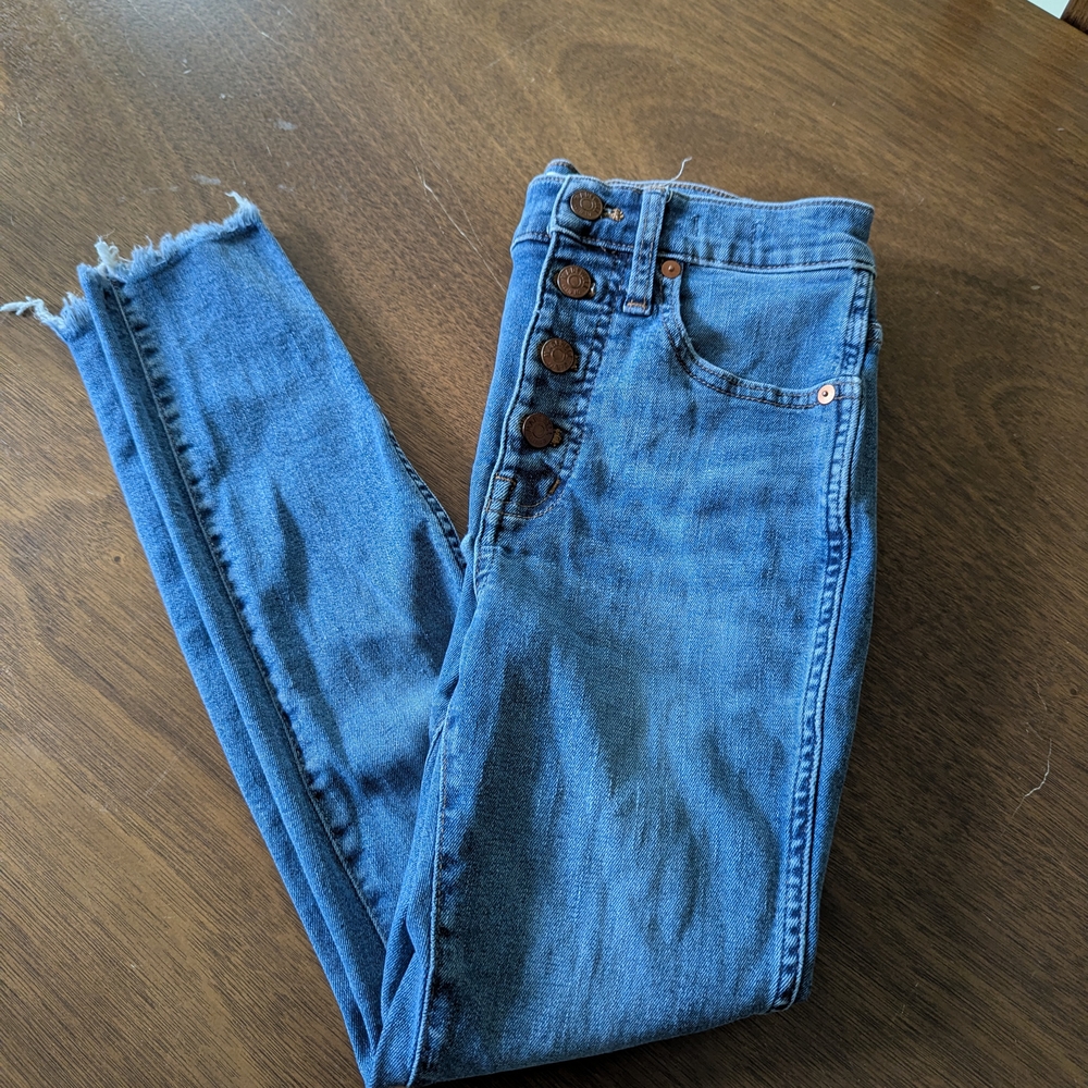 Madewell 10" High Rise Skinny Jeans 25P